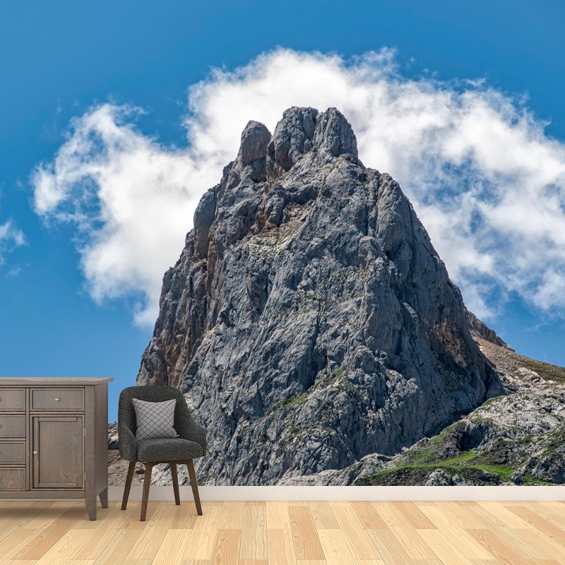 Contemporary Mountain Environment Friendly Mural Wall Covering for Bedroom