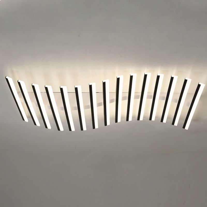 Luz de techo empotrada lineal Luces de techo empotradas LED Iluminación empotrada contemporánea