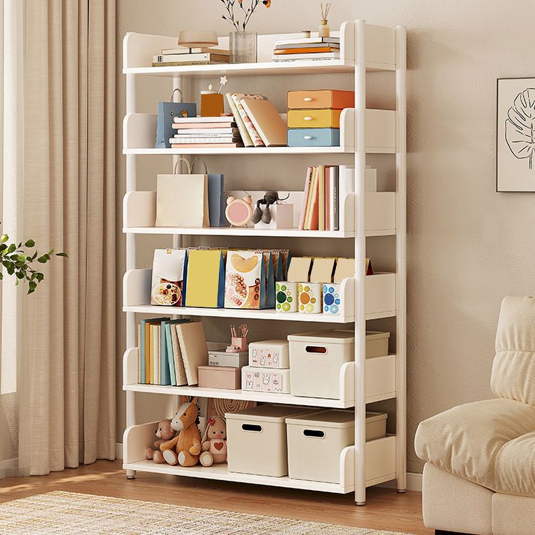 Engineered Wood Bookshelf Standard Open Back Scandinavian Bookcase