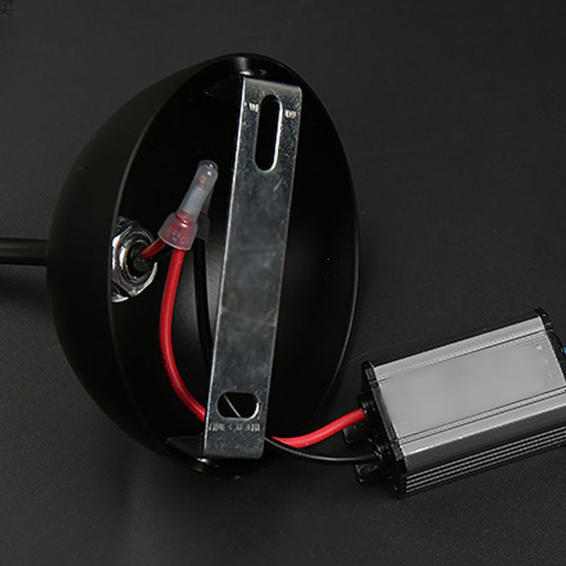 Forme cylindrique Métal Hanging Light Moderne Style 1 Lumière Lumière Lumière