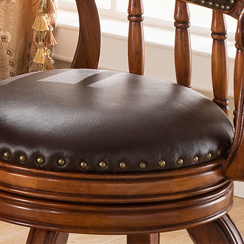 Modern 1/3 Pieces Solid Wood Pub Table Set Round Counter Table for Dining Room