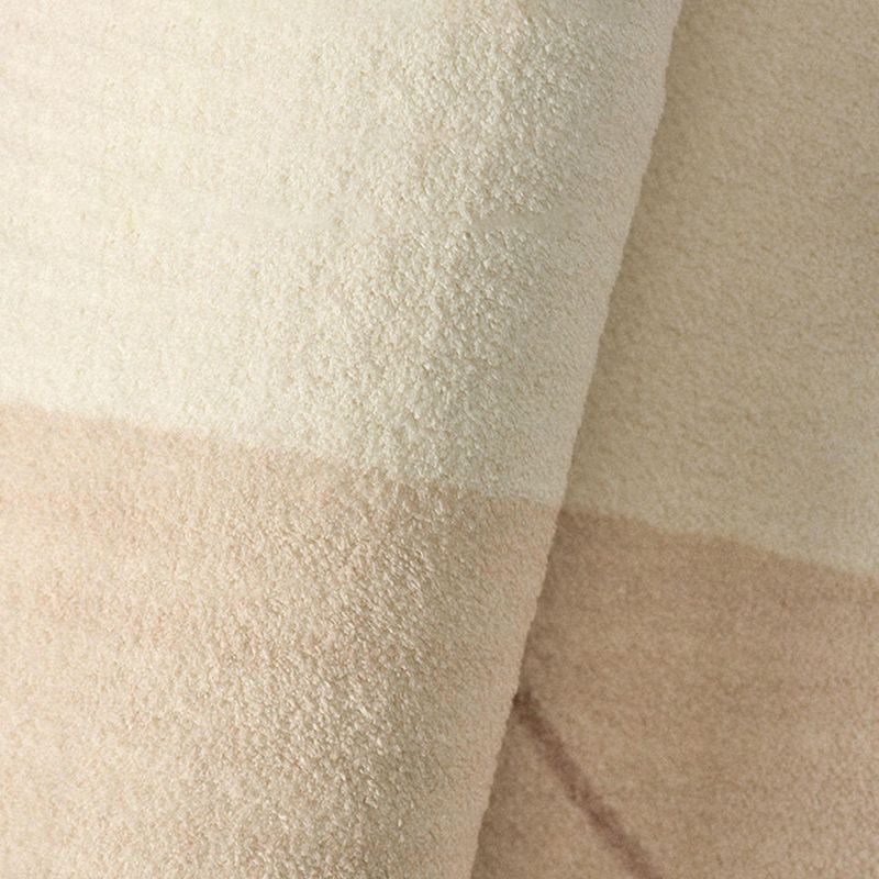 Vaste kleur gestreepte print vloerkleed polyester minimalistische anti-slip achterste binnenkap voor woonkamer