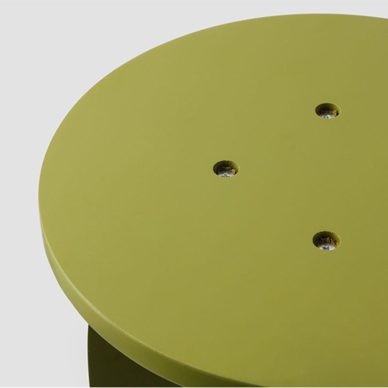 Round/free Shape Square Block Base Glass/solid Wood Table Modern Style Coffee Table
