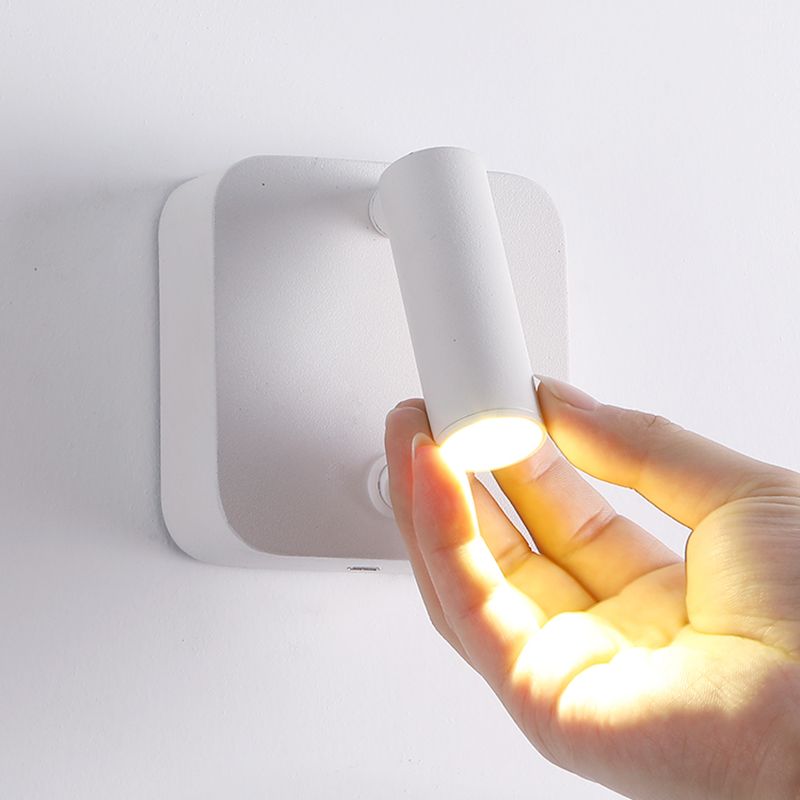 Luminaire d'applique LED Simplicité Litoire de lecture du mur métallique pour chambre à coucher