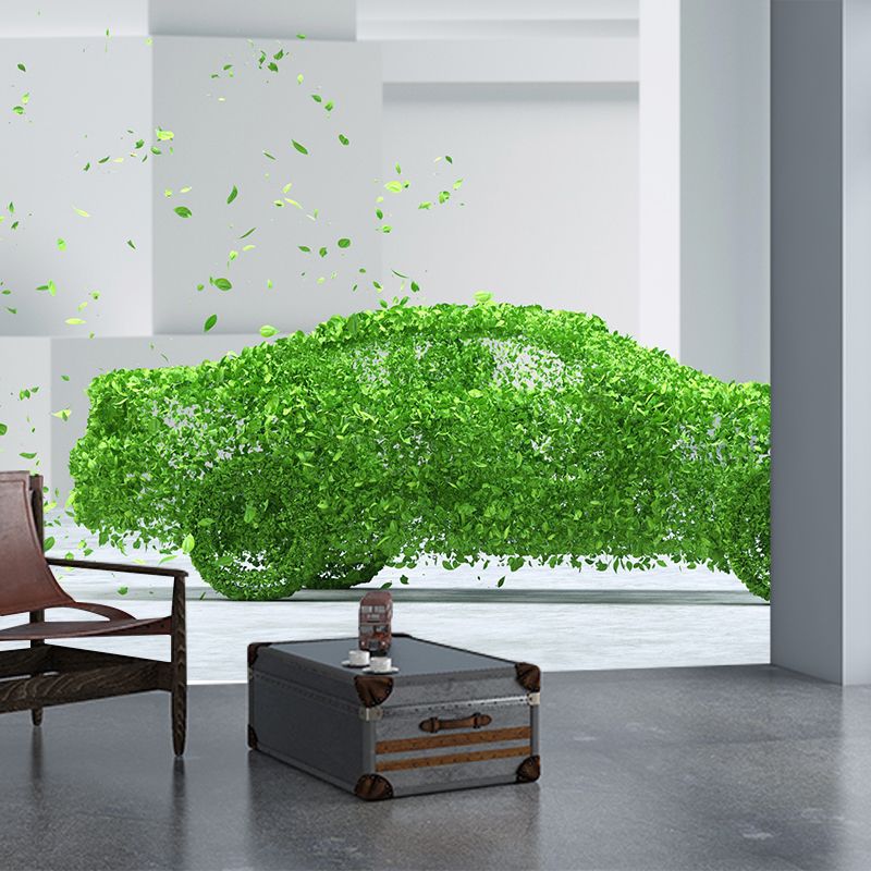 Vehicle Washable Stain Resistant Wall Mural Wallpaper Sitting Room Wall Mural