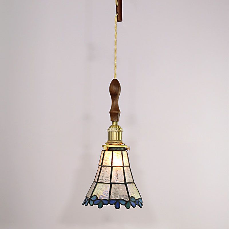 Konische hängende Leuchten 1 hellfleckiges Glas-Pendel-Leuchten-Leuchten-Leuchten
