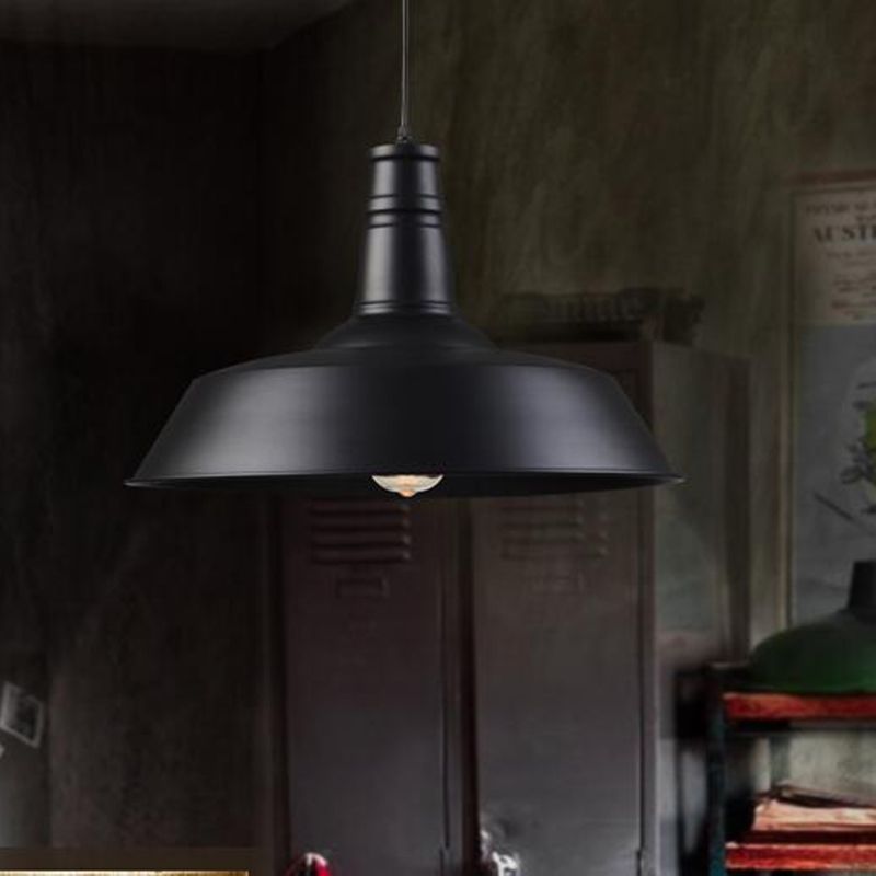 Retro industriële flesdop schaduw hanger licht metaal 1 lichte restaurant hangluchting