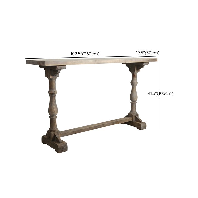 1/3/4 Pieces Bar Stool and Table Set Rectangular Pub Table Set for Home