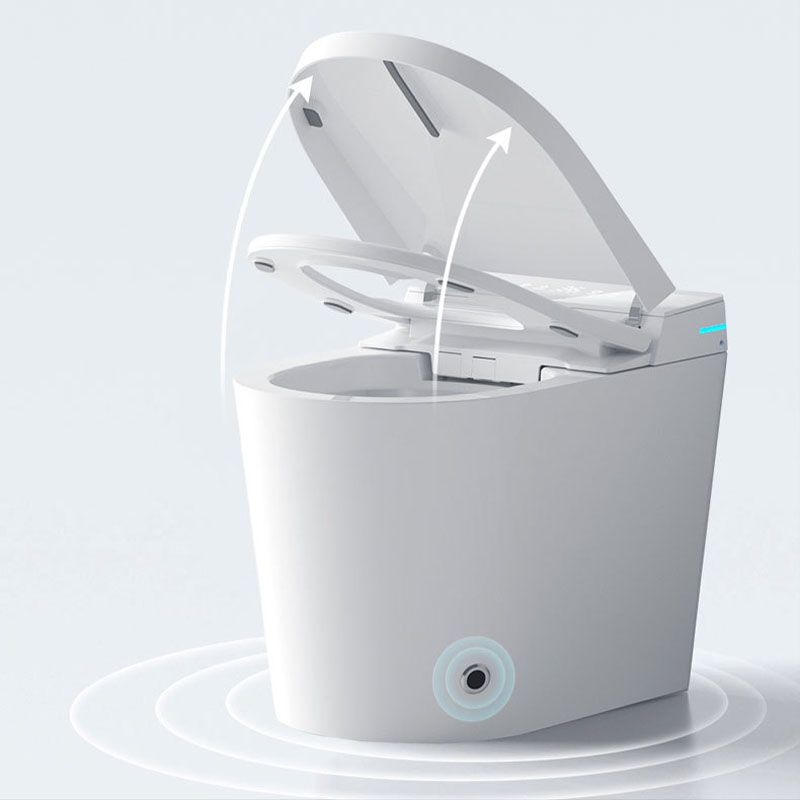 Small Apartment Smart Toilet Instant Hot Automatic Flip UV Sterilization Mini Toilet