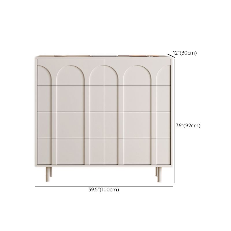 Contemporary Storage Chest Dresser Wooden Dresser for Bedroom
