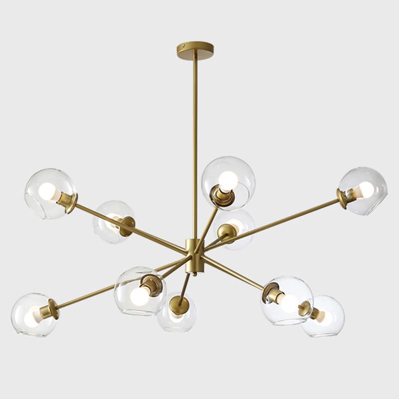 6/8/10 Lichten Kroonluchter Lamp Goud Simplicity Suspension Hanglamp