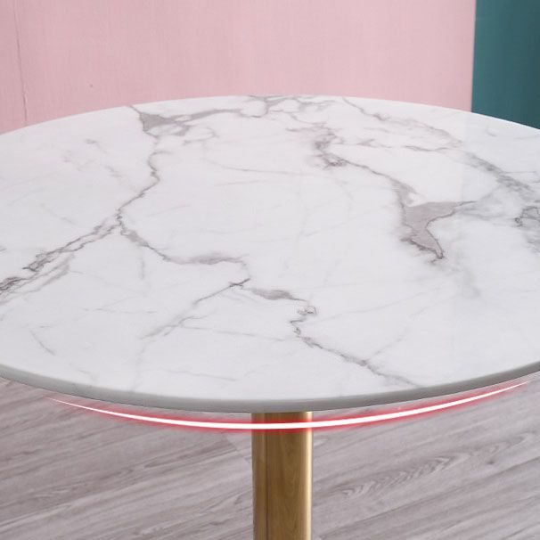 Modern Dining Table with Leather Chairs 1/2/3/5 Pieces Dinette Set