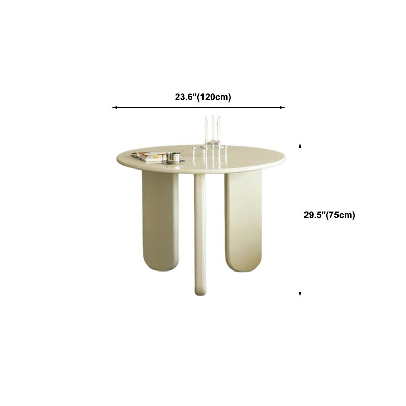 29.53" Tall Scandinavian Style Coffee Cocktail Table Wooden Coffee Table