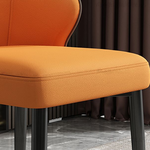 Modern Armrest Backrest Cushion Chair with Metal Legs for Hotel