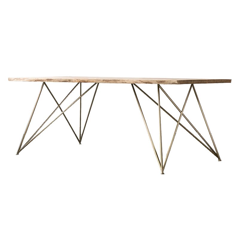 Traditional Luxury Rectangle Dining Site Table Solid Wood Dining Room Home Furniture