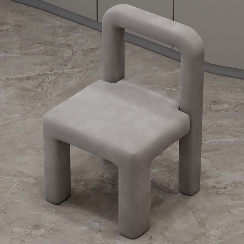 Modern Parsons Dining Chair Velvet Dining Chair for Dining Room