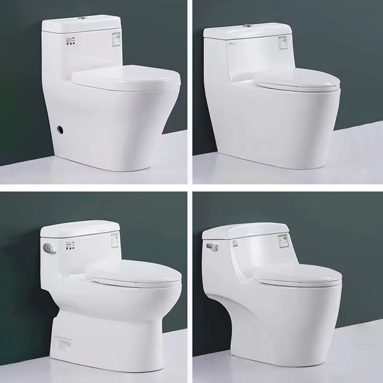 Porcelain Siphon Jet Toilet Floor Mounted One Piece Toilet Urine Toilet