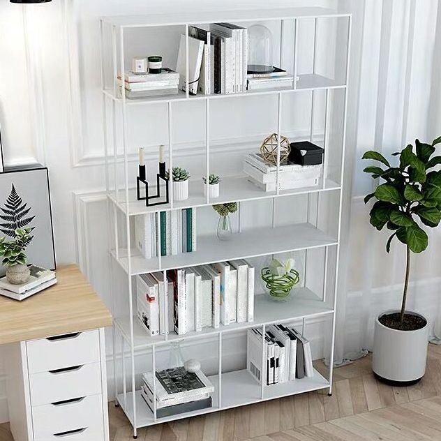 70.87"H Bookshelf Open Back Contemporary Style Bookcase for Home Office