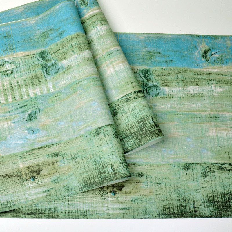 Countryside Distressed Wood Wallpaper 20.5" by 33', Non-Pasted Wall Covering