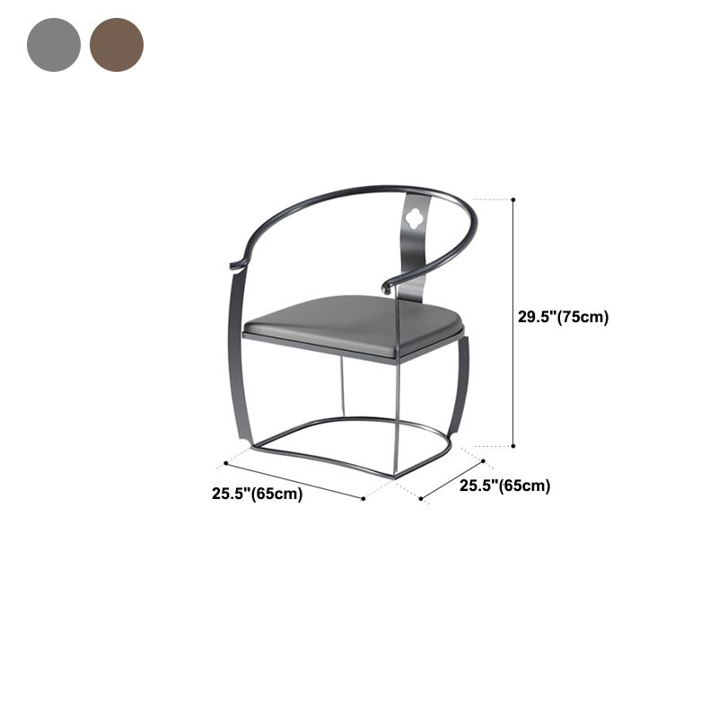 Glam Style Single Sofa Chair Black/Gold Color Arm Chair for Living Room