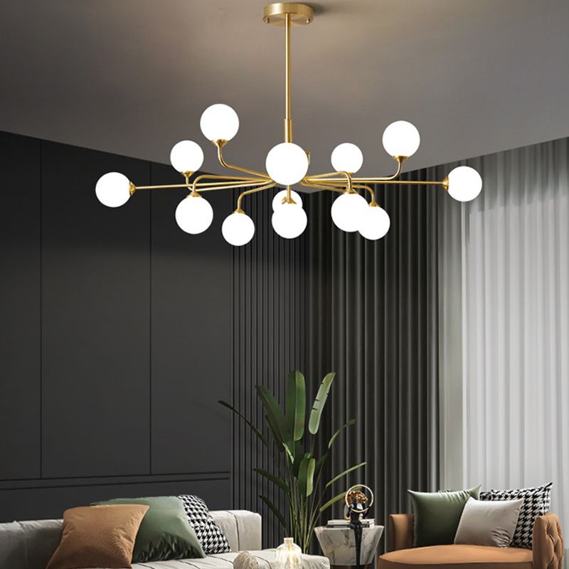 Leichte Luxus moderner nordischer Stil Anhänger Kronleuchter Licht für Wohnzimmer Schlafzimmer