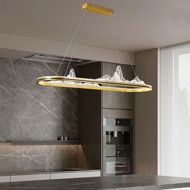 Nordic Modern Dining Island Light Kitchen LED Ceiling Hanging Light Fixture
