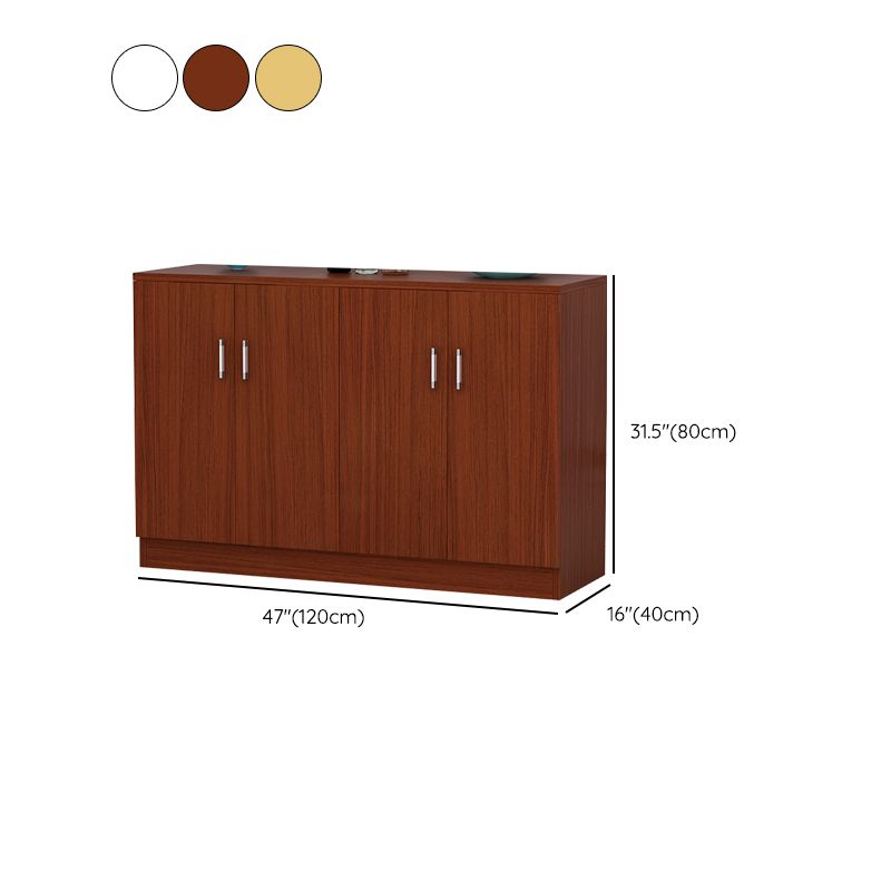Modern Sideboard Cabinet Engineered Wood Door Included Sideboard with Adjustable Shelves