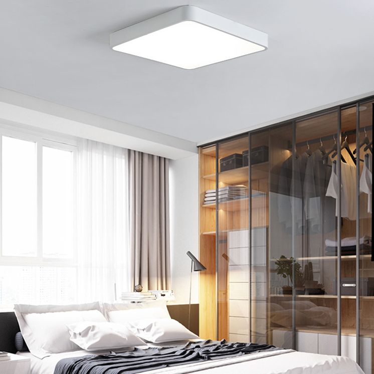 Moderne inbouw plafondverlichtingsarmaturen Acryl inbouw led-licht