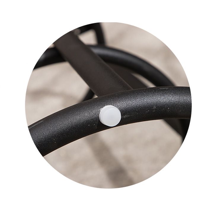 Modern Style Iron Bar Stool With Footrest Game Hall Bar Stool 30-inches