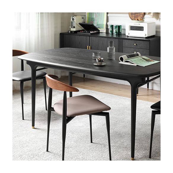 Sedie da pranzo della metà del secolo sedia da pranzo aperta in legno per uso domestico