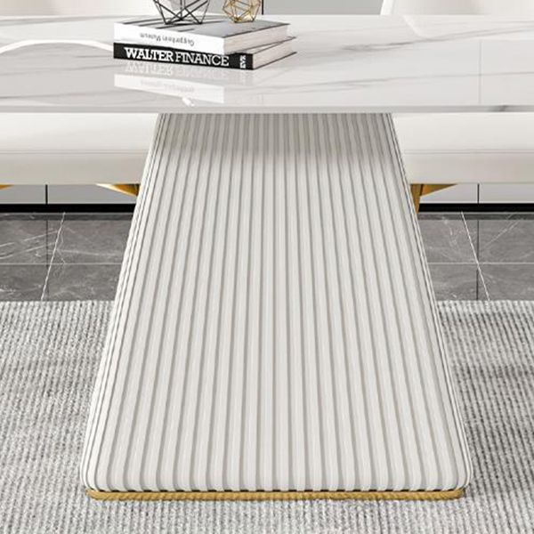 Modern Sintered Stone Dining Table Rectangle Dining Table for Home Use