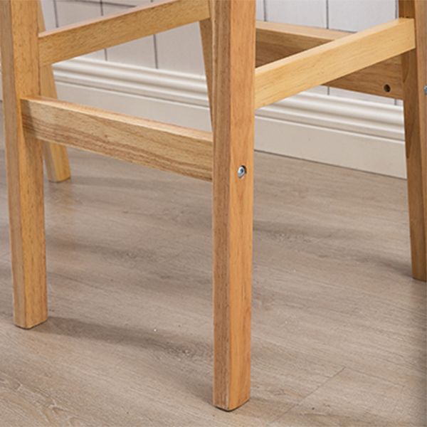 Modern Style Square Bar-stool Wooden Counter Bar Stool for Home