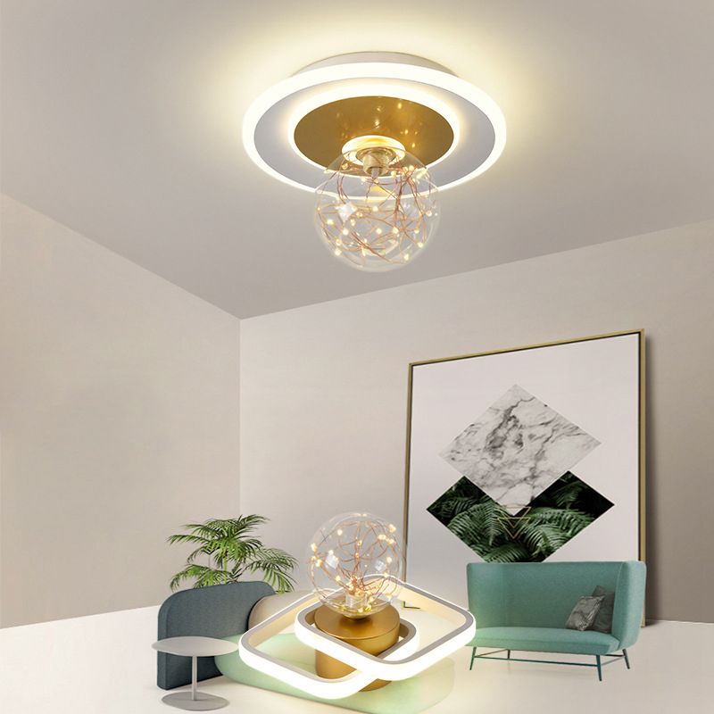 Modern LED Light Flush Mount Light Multiple Light Living Room Light Bedroom Light Bar Light