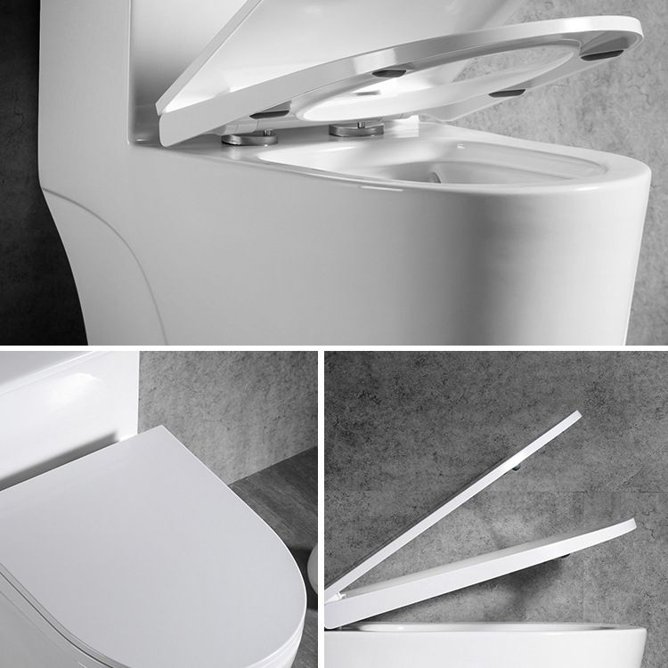 Modern Flush Toilet One Piece Toilet All-In-One Siphon Jet Toilet
