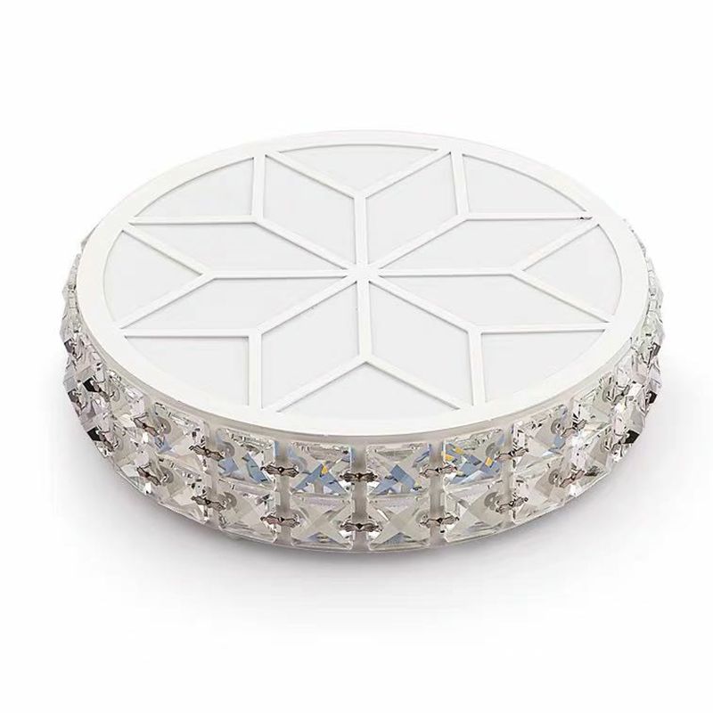 Ronde gevormde gang LED-inbouwlamp met kristallen moderne stijl inbouwplafond