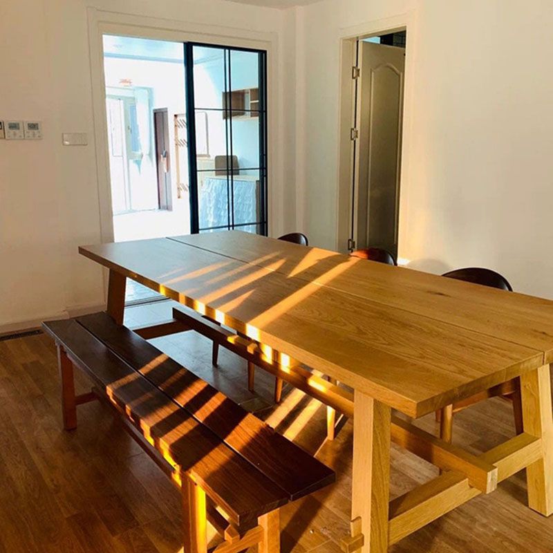 Simplicity Style Dining Table Rectangle Table for Home Kitchen