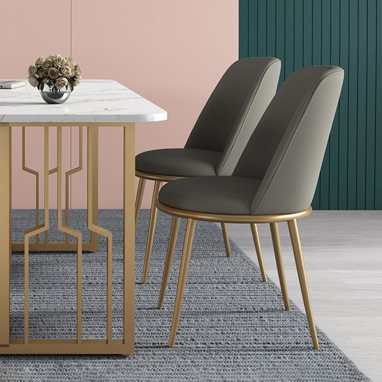 Glam 1/4/5/7 Pieces Dining Set Rectangular Standard-Height Dining Set