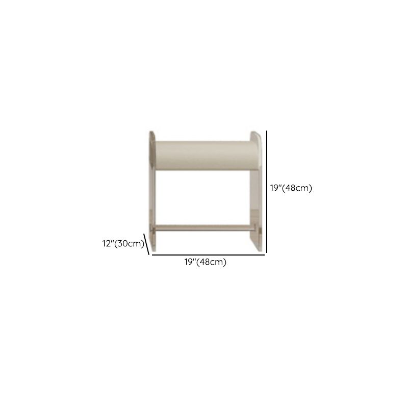 Modern Bedroom Makeup Vanity Desk Faux Leather Vanity Dressing Table