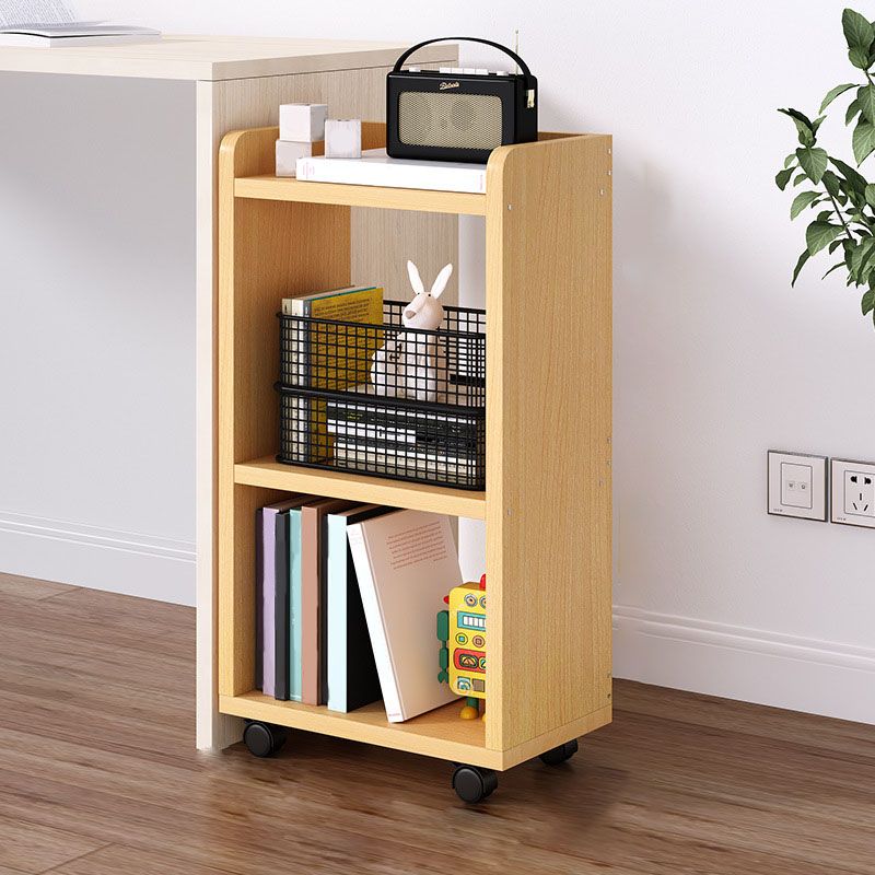 Contemporary 9.44" Wide Book Shelf Manufactured Wood Standard Shelf