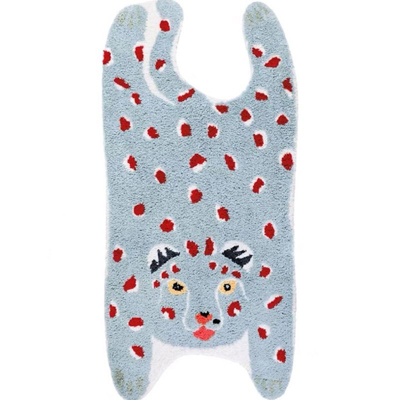 Americana Tiger Print Rug Polyester Indoor Tapijt Non-slip achtergrondgebied Tapijt voor woonkamer