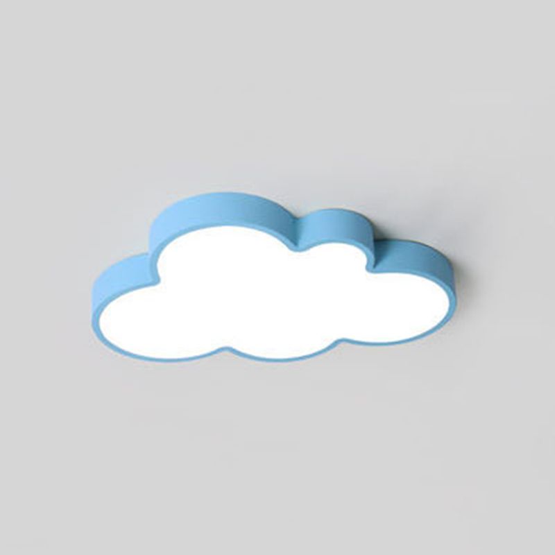 Nuage de nuages Fixtures Macaron Acrylique Fixation du plafond pour la chambre à coucher