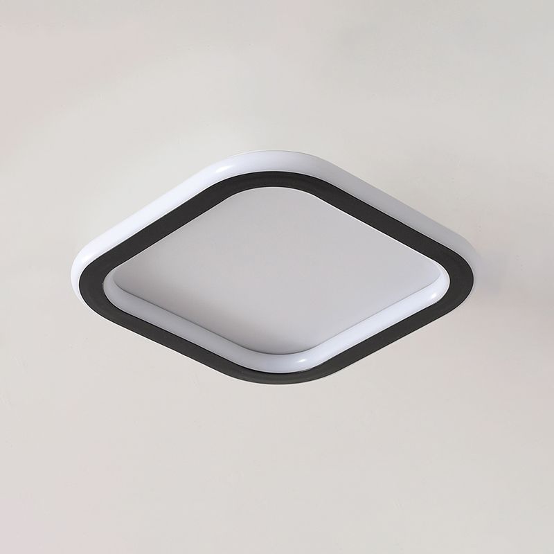 Pentagone/carré/rond/triangle LED plafonnier encastré moderne encastré