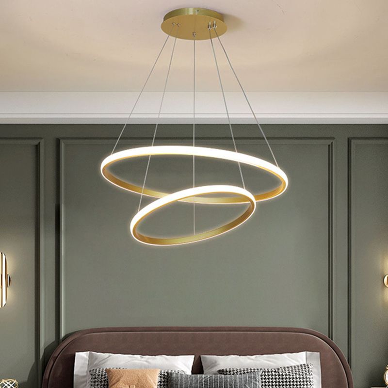 Accesorios de iluminación colgante circular