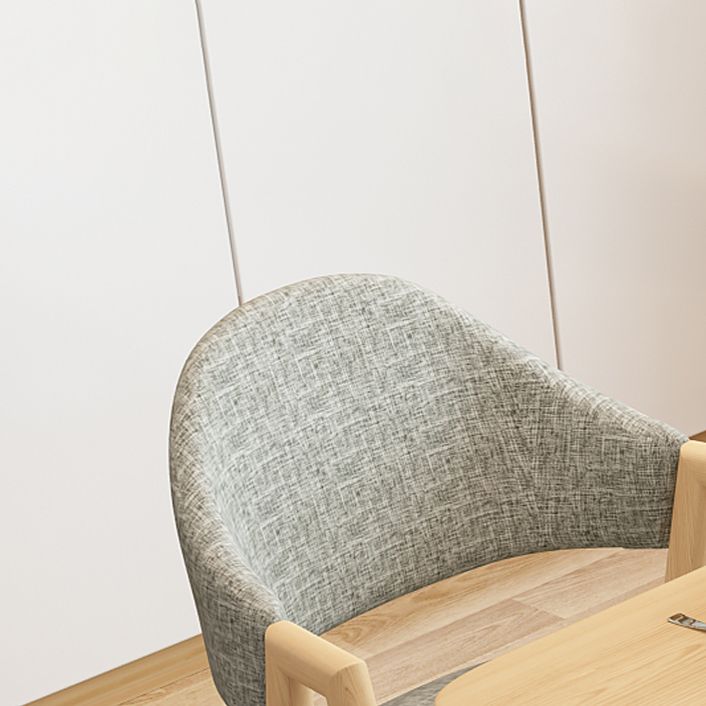 Fixed Contemporary Solid Wood Dining Room Set with Rectangle Shape Dining Set for Restaurant