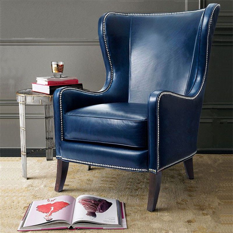 Faux Leather Chair31.4" L x 33.4W x 43.3" H Armchai Chair for Living Room