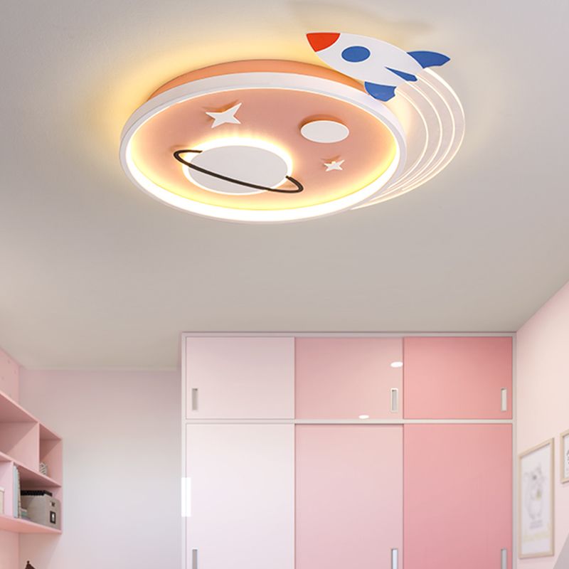 Iluminación de montaje de descarga LED de techo simple nórdico simple Nordic para la habitación de Kid