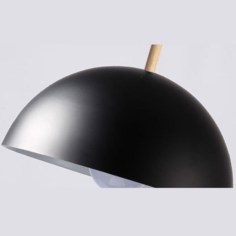 Dome Esszimmer Down Lighting Anhänger Metal Moderne Stil Anhänger Beleuchtung