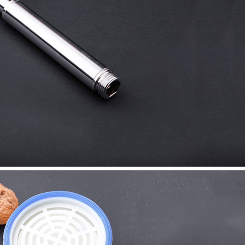 Modern Stainless Steel Hand Shower Water Filtration Round Showerhead