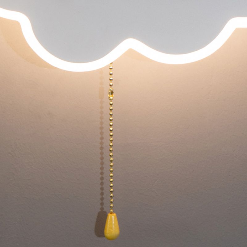 Cloud Shape Wall Mounted Light Minimalist LED Metal Wall Mounted Lighting for Bedroom