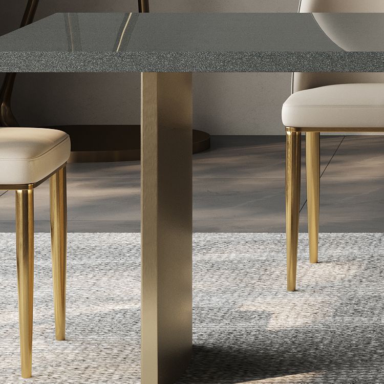 5/7 Piece Double Pedestal Rectangle Shape Dining Furniture Set
